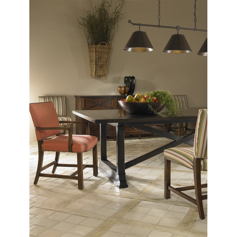 Oakgate Solid Wood Dining Table, Ash Gray