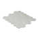 Samba 10.5" x 11.5" Glass Hexagon Mosaic Tile