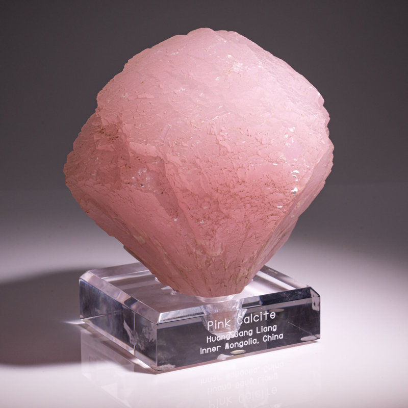 Calcite Var. Manganocalcite From Huanggang Mine, Inner Mongolia, China
