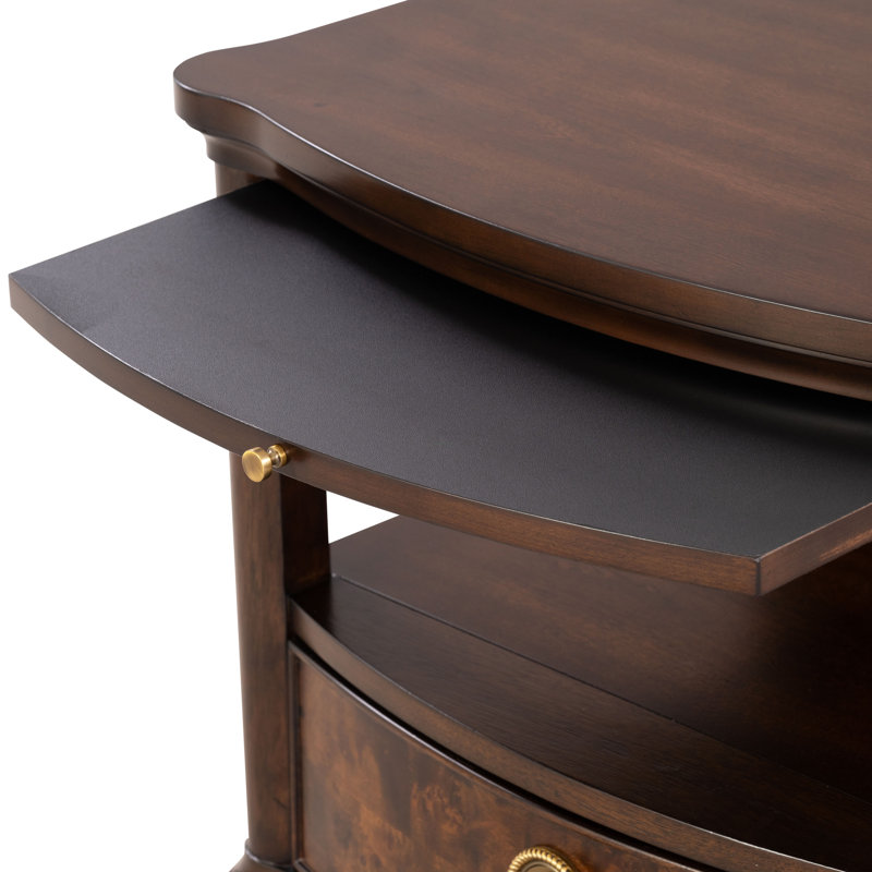 Table d'appoint avec rangement DEL Liliana