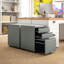  3 Drawer File Cabinet, Lockable Metal Filling Cabinet, White-735396927