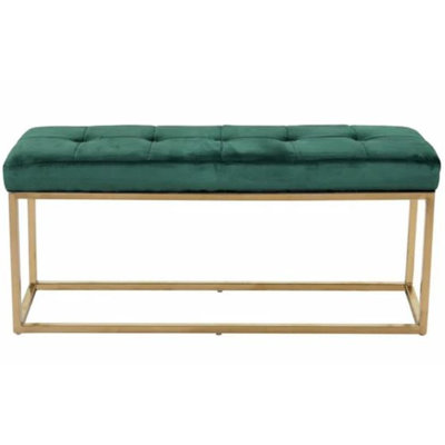 Banc en velours Romeo