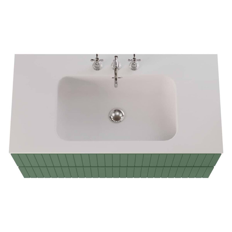 Prima Single Vanity, 42", Forest Green