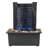 Indoor Fountain with LED Lights – Lighted Tabletop Water Feature with Stone Wall and Soothing Sound