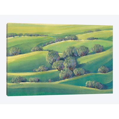 «Hillside View II» par Timothy O 'Toole - Giclée sur toile tendue avec châssis