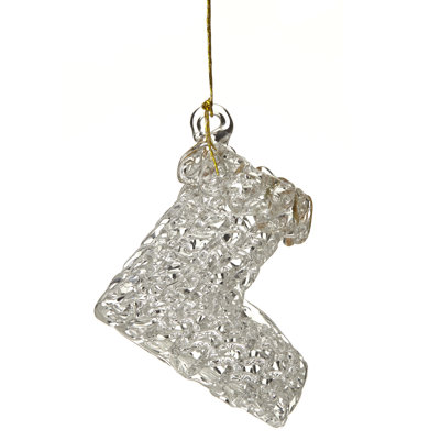 4cm Glass Hanging Figurine Ornament