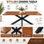 Dining Table with Iron Base
