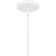 Rennane 4-Light Matte White Pendant Light