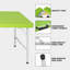 Table pliante portative 4 pi 4 po poids pliable intérieur et extérieur 135 kg-661733954