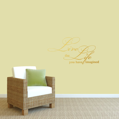 Text & Numbers Wall Decal
