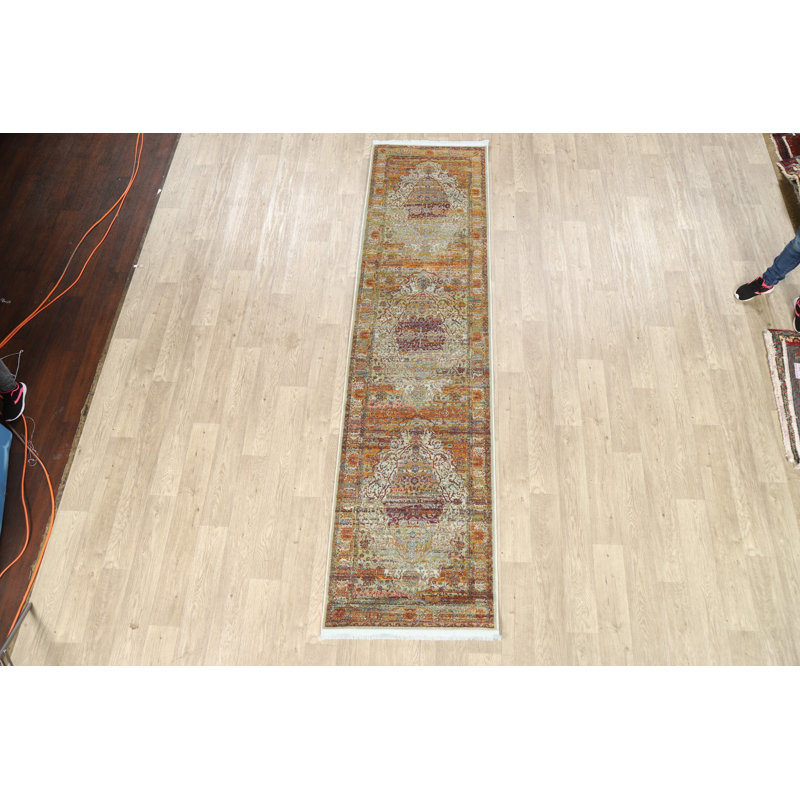 Oriental Indoor Rug, Runner 2'6" x 10'