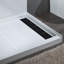 48" W x 36" D Single Threshold Non-Slip Solid Surface Shower Pan Base with Drain Assembly and Drain Cover Included-36500032-65273934