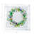 Wreath Flowers Cotton Sateen Cocktail Napkins-122609849