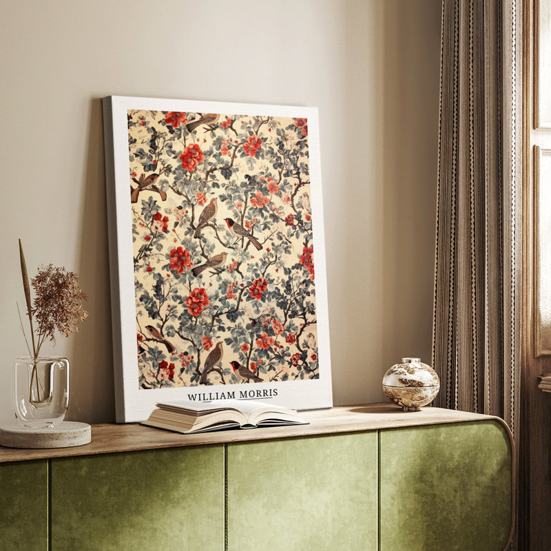 Wm Morris Series CCLIX - Cavas de galerie sur mesure, H 18 po x l 12 po