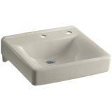 Soho Ceramic 20" Wall Mount Bathroom Sink