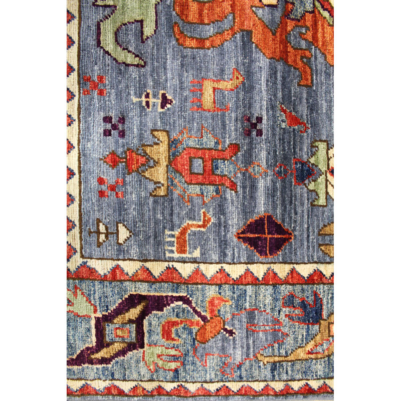 Smirna One-of-a-Kind 4'2" X 11'9" Flatweave Area Rug