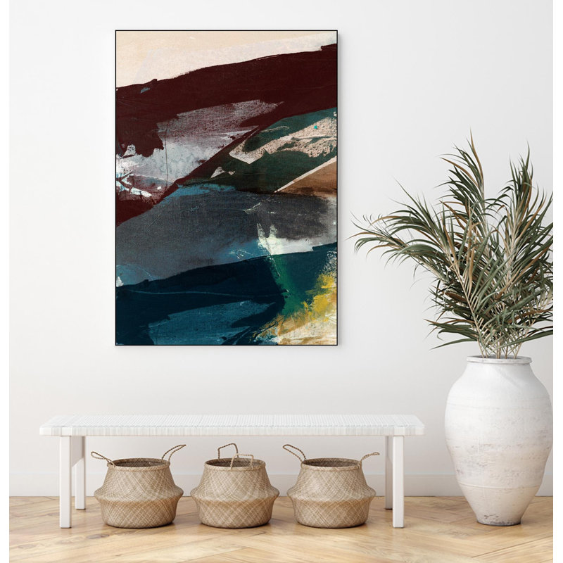 «Obscure Abstract Vi», toile encadrée par Giant Art