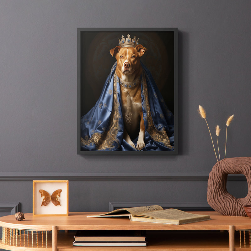 ANIMALS Series CLxxi - reproduction encadrée de qualité supérieure - prête à être accrochée - aucun clou requis