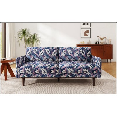 Modern Style Loveseat Sofa With Spacious Seating And High-Density Foam Cushions For Ultimate Comfort And Durability