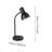 45cm Black Arched Table Lamp Set USB