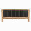 Cadre de lit en bois de pin de qualité supérieure, cadre de lit avec tête de lit inclus, lit Mid-Century moderne-1900211820-1900211821