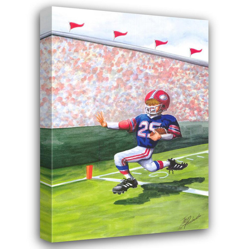 Touchdown, 40" H x 27" W