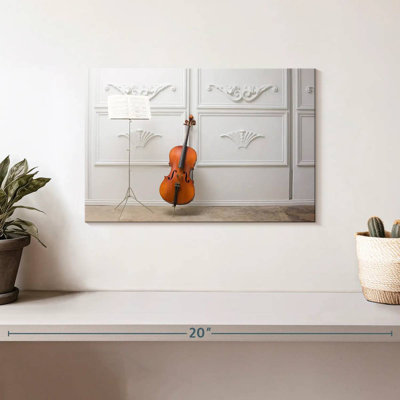Violoncelle et pupitre