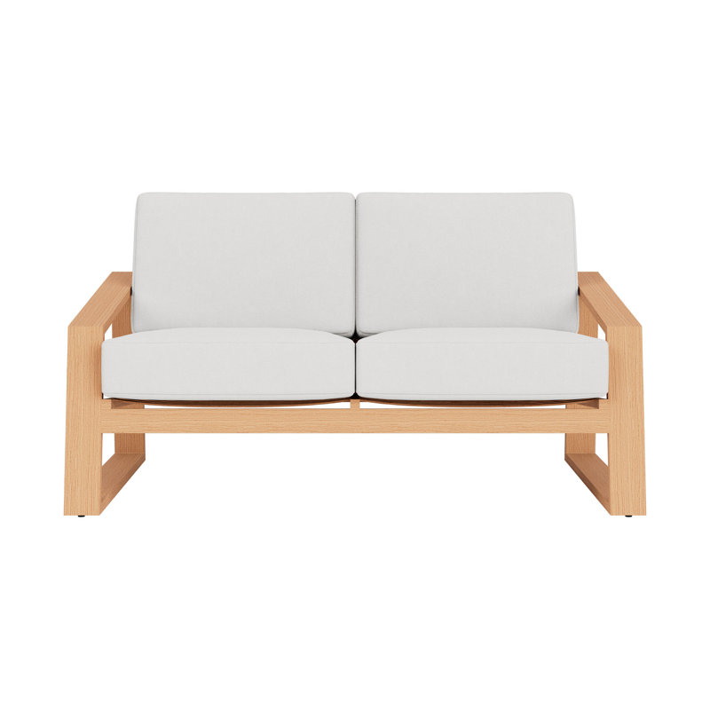 Pursuit Outdoor 2 - Seat Loveseat, Canvas Natural