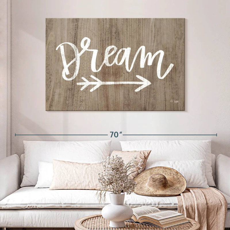 Tergel Dream Sign, 32" H x 48" W