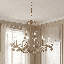 Lustre 5 lumières en laiton noble Lombard-1144424884-1144424891