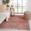 Machine Washable Brixey Oriental Red Area Rug-2016282218