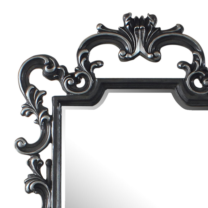 Miroir, finition gris anthracite