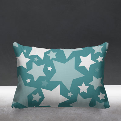 Geometric Outdoor Reversible Throw Pillow