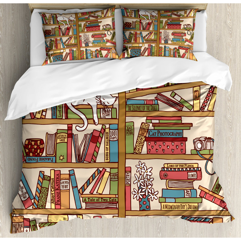 Modern Farmhouse Polyester Duvet Cover
