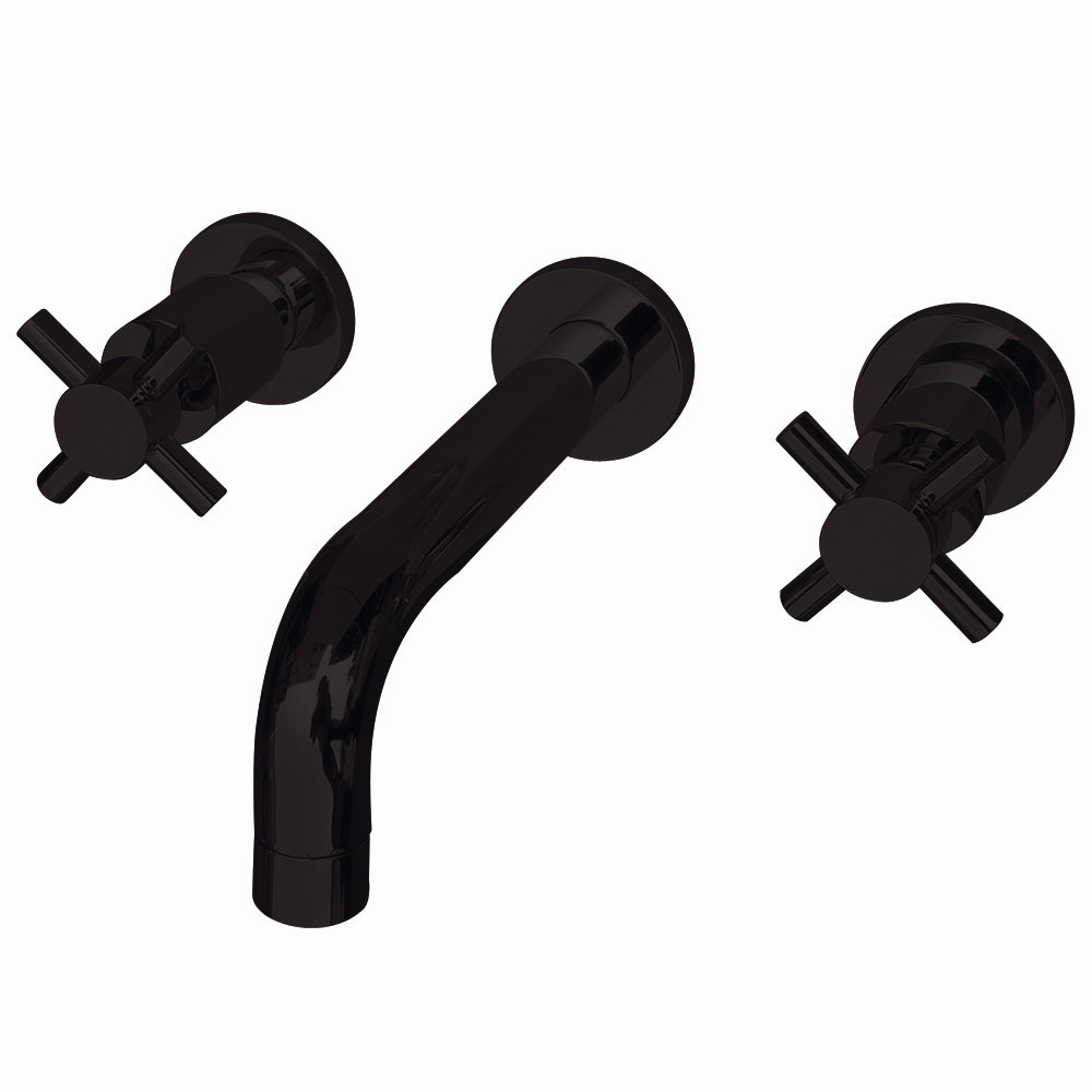 Concord Wall-Mounted Bathroom Faucet, Oil Rubbed Bronze
