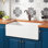 Signature Hardware Brumfield 30'' Single Bowl Fireclay Farmhouse Kitchen Sink