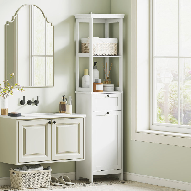 Freestanding Linen Cabinet