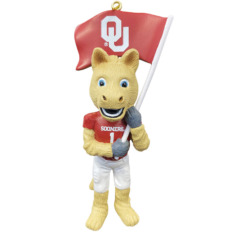 Ornement mascotte NCA 3,75 "NCAA, NCAA 3.75" Oklahoma Mascot Ornament