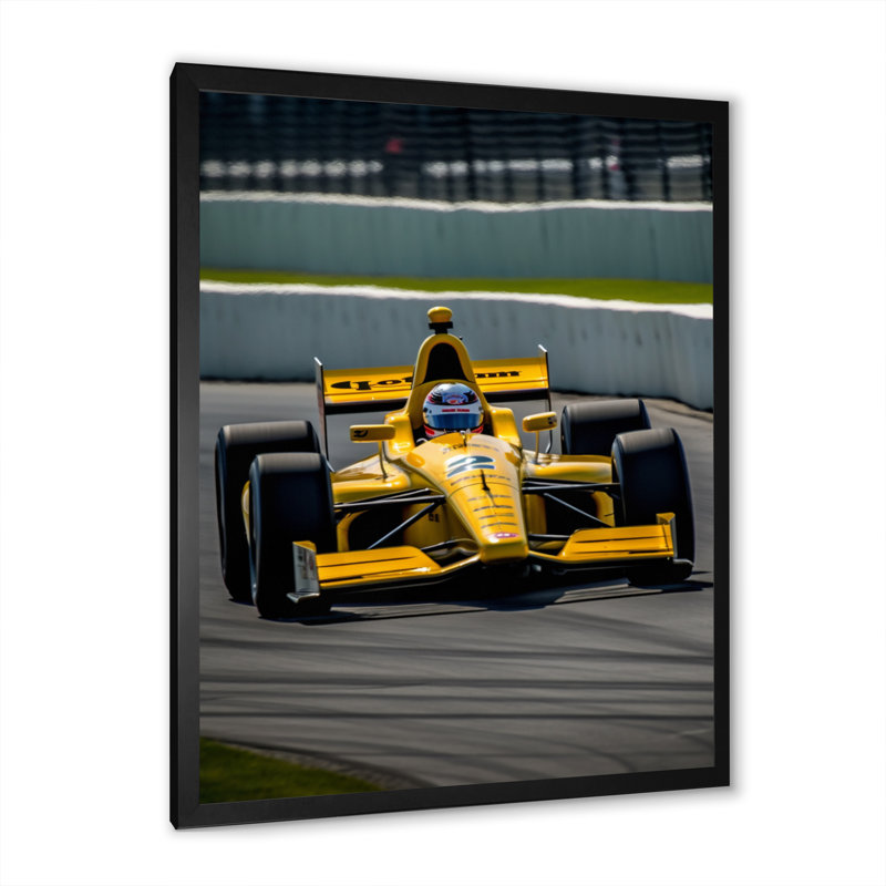 Speedway Formule Car Rush II, H 20 po x l 12 po x P 1 po, Cadre photo noir