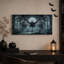 Art mural sur toile, "Chauve-souris noire"-1442722056