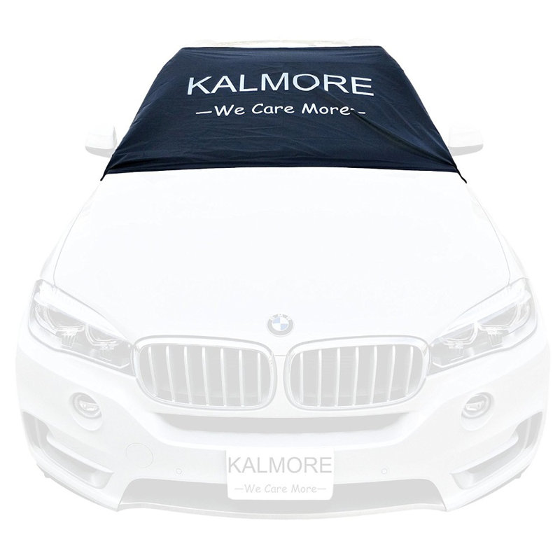 KALMORE Car Windshield Snow Cover Protects Windshield and Wipers from Snow, Ice and Frost, One Size Fits ALL Cars, SUVs, Trucks & Vans (70''x50'')