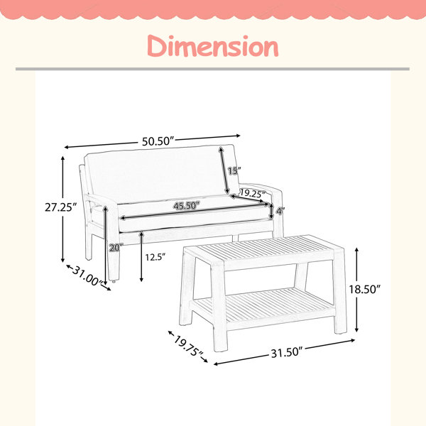 Dimensions du produit