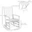 Chaise d'extérieur Breyunna, bois-1314207020