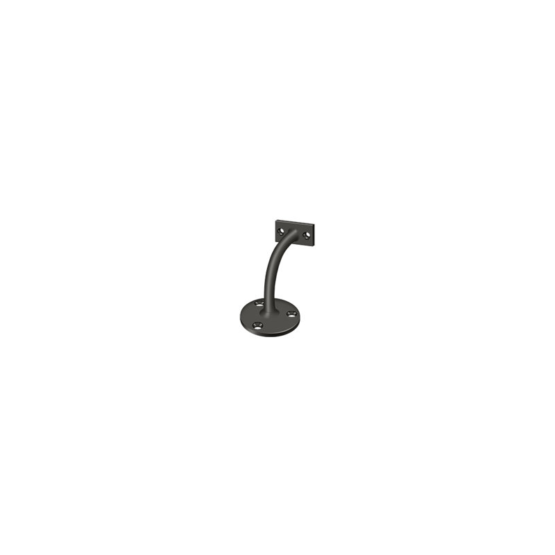 3.25" Projection Light Duty Hand Rail Bracket, Oil-Rubber Bronze