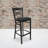 Cyrille Upholstered Counter Stool with Metal Frame-49570815