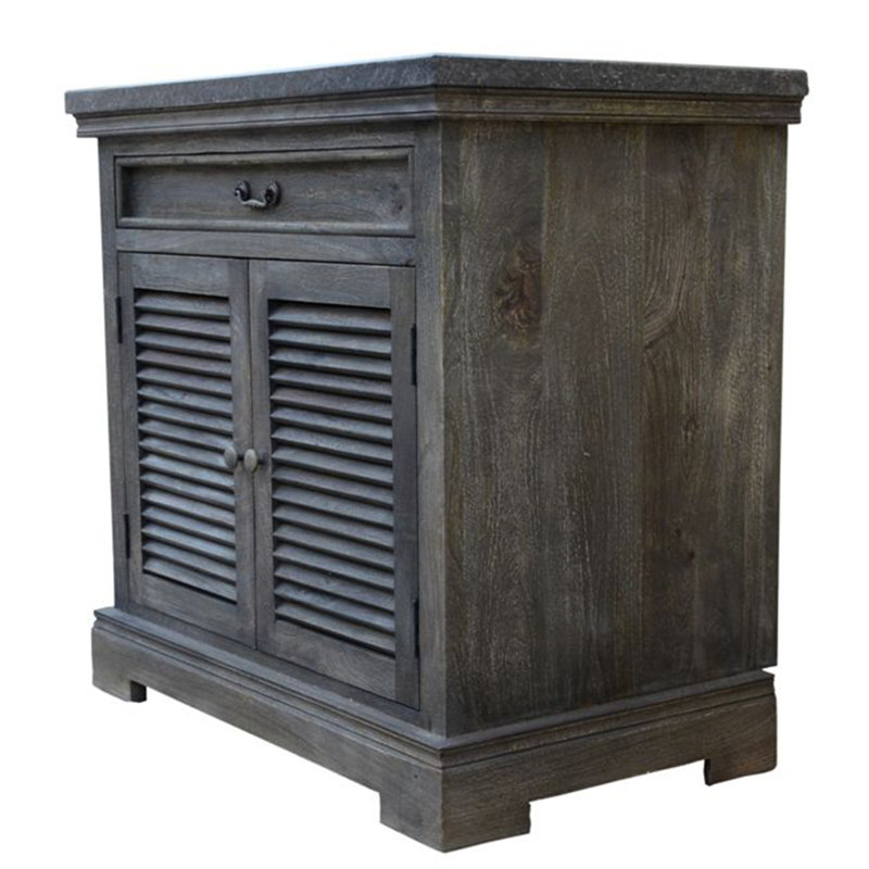 Ensemble de meuble-lavabo simple 22,5 po Eugune, Gris