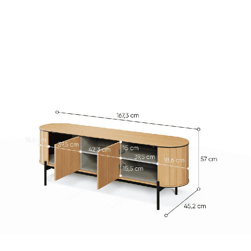 Medina TV Stand for TVs up to 65"