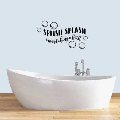 Décalcomanie murale splish splash