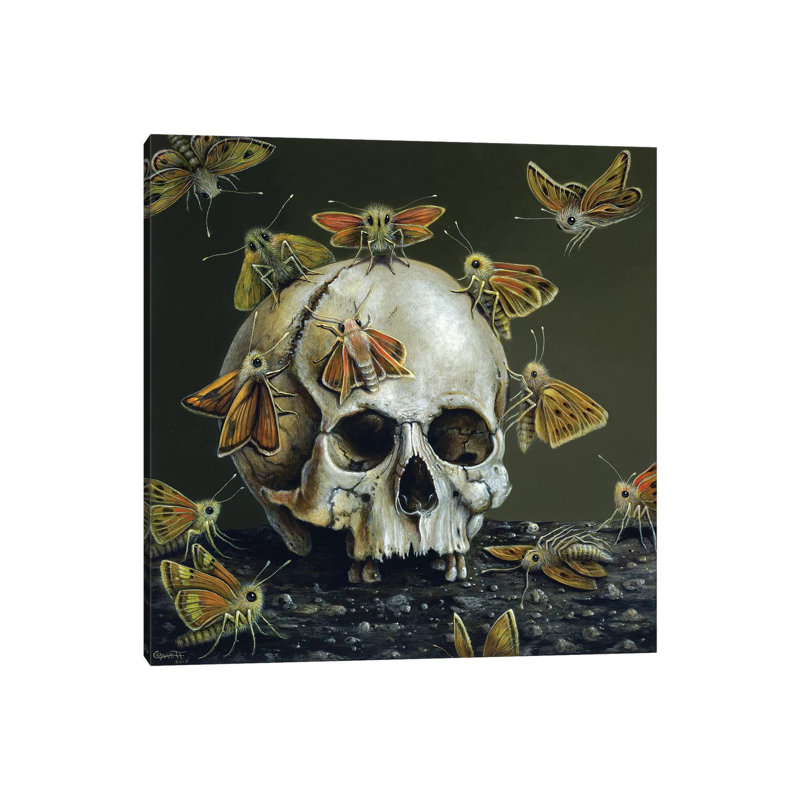 Little Ghosts by R.S. Connett - Wrapped Canvas Print, 93.98 cm H x 93.98 cm W