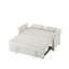 Canapé-lit en velours beige-892435784